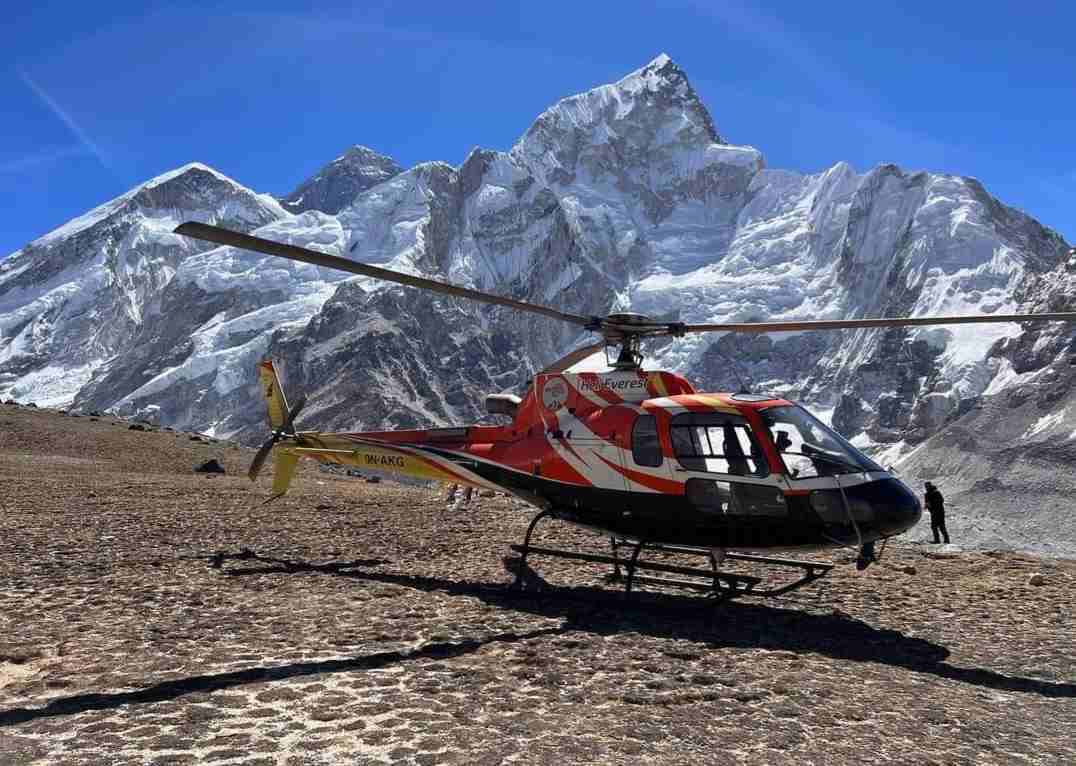 Everest Base Camp Helicopter Tours form Kathmandu